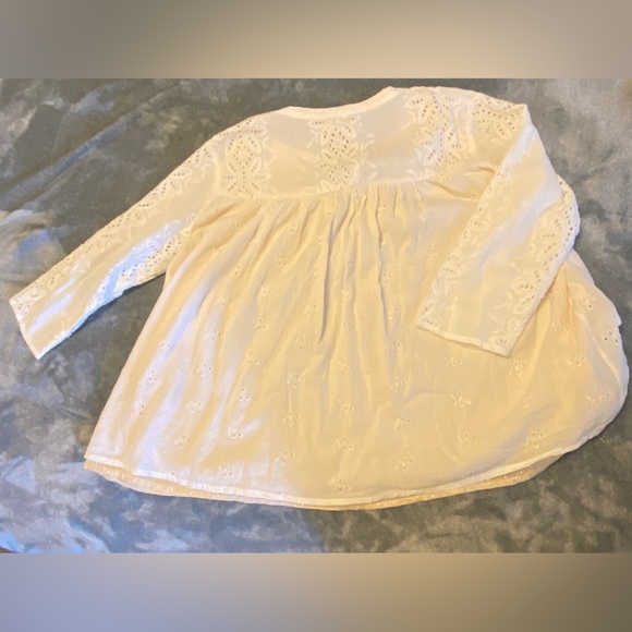 NWOT Shabby Chic Cotton Boho Top Sz M - Picture 8 of 15